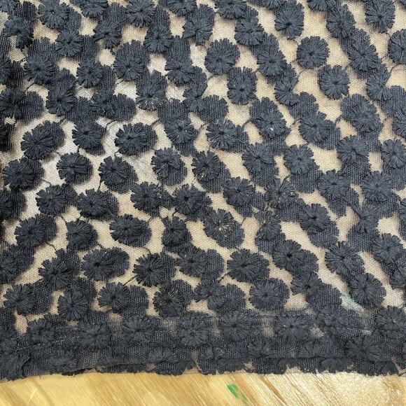 Simply Noelle Black Open Lace Crochet Bell Sleeves Size L/XL Whimsygoth Fairy - Picture 6 of 11